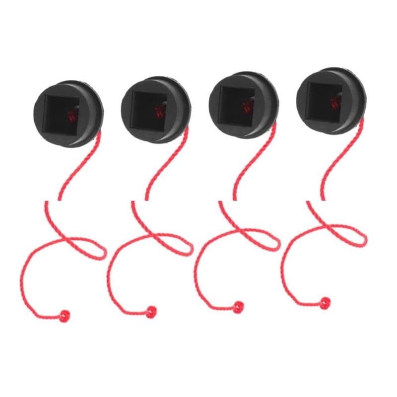 GYWHOOFT 4 Pcs Billiard Pool Chalk Holder, Pool Chalk Holders