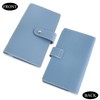 Jasenna Business Card Holder,Business Card Book Case PU Leather Organization