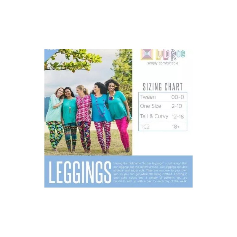 LuLaRoe OS LuLaRoe One Size Leggings Versatile Solid Black NWT