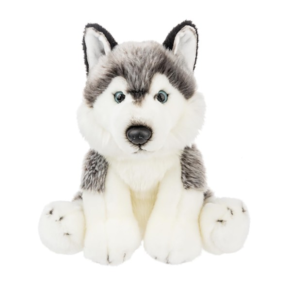 Ganz Siberian Husky Plush Toy - 12" Realistic Stuffed Animal,