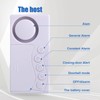 Freezer Door Alarm When Left Open, 2Pcs Safety Window Alarm,