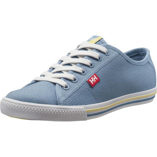 Helly Hansen Women's W Oslofjord Canvas Fitness Shoes, Blue Dustyblue Off White L 555, 3.5 UK