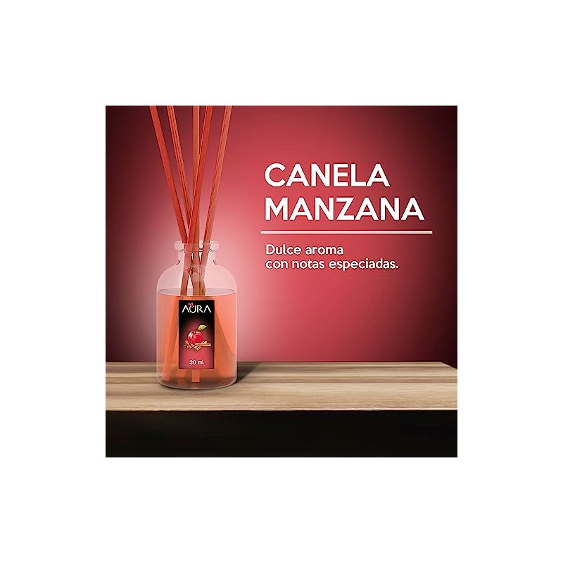 Aura Mikado 4pack Canela Manzana