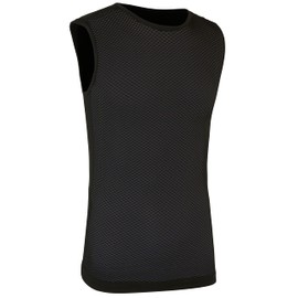 GripGrab 3-Season Sleeveless Cycling Base Layer High-Performance Mesh Bicycle Undershirt Spring Summer Compression Vest Black
