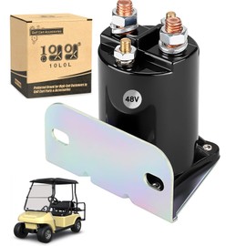 10L0L Golf Cart 48 Volt Solenoid for Yamaha G19, Club Car DS and EZGO Shuttle/Titan/XI-875 Electric Carts, 200A 4 Terminal, Replace OEM 101883601, 73231G01, JR1-H1950-00