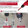 FOCSTOL Diamond Drill Bits Set 10pcs, 3/16''-3/8'' Tile Drill Bit
