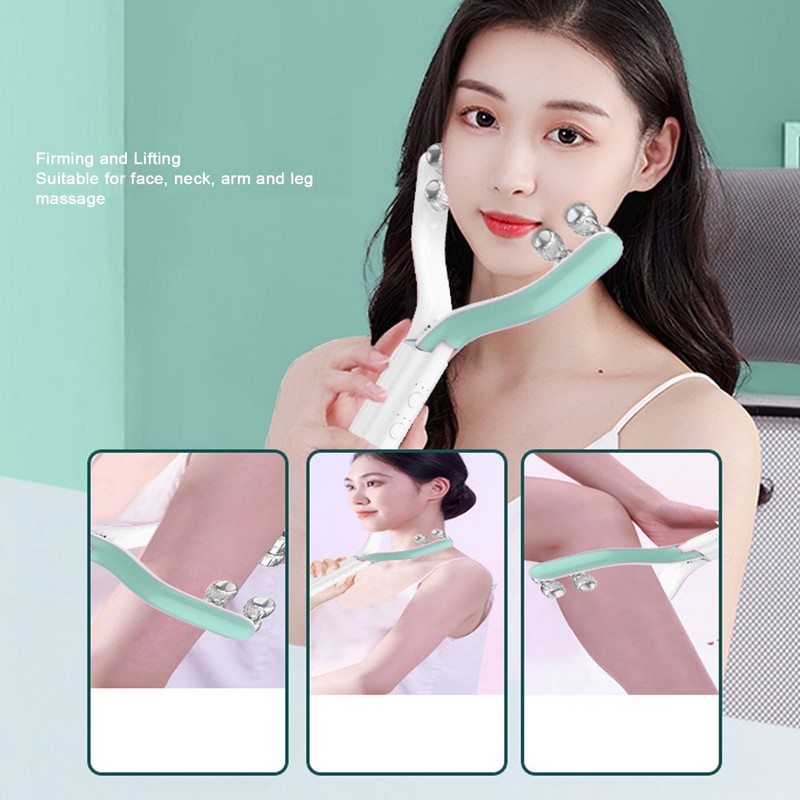 RF Facial Massage Roller 3 Levels Microcurrent Tightening Lifting Y