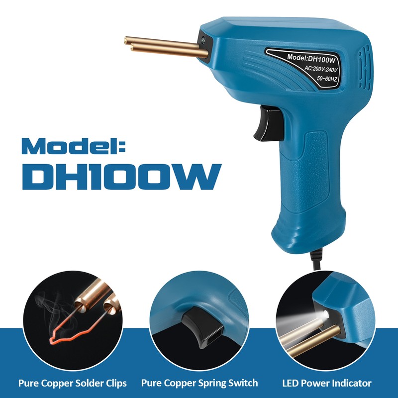 Portable Handheld Plastics Welding Machine Panel Crack Repairs Kit Thermal
