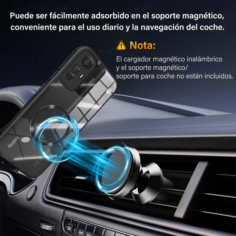 DABUNA YC Funda para Redmi Note 12s Case, Protectora de