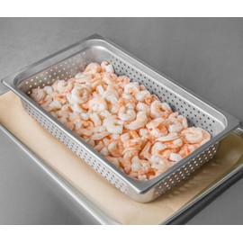 Soro Essentials- Full Size 4" Deep Stainless Steel Perforated Anti-Jamming Steam Table Pan- Chafer Food Pan Stackable Anti-Jam Steam Pan for Hotel Restaurant Supplies Party Buffet Event Catering