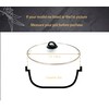 8 qt oval glass lid replacement, fit with Crockpot 8qt