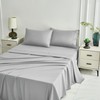 ZALFS Cooling & Embroidered Microfiber Bed Sheet Set - Queen