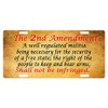 Fast Service Designs 2ND Amendment License Plate USA Patriotic Emblem