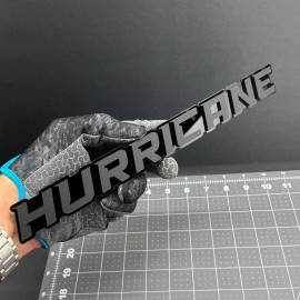 Emblem Badge 1PC HURRICANE 3D Multicolor Acrylic Emblem Badge for Car SUV or Truck