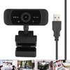 Computer Camera Webcam with Microphone for Video Conference Teacher Live