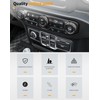 Hoolcar Window Switch Button Cover Volume Radio Air Conditioner Headlight