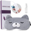Loveur Date Heating Eye Mask, Fluffy, USB, Electric Heated, Cute,