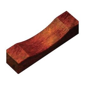 丸十 角型箸置 目摺り 木 中国 PHSC301