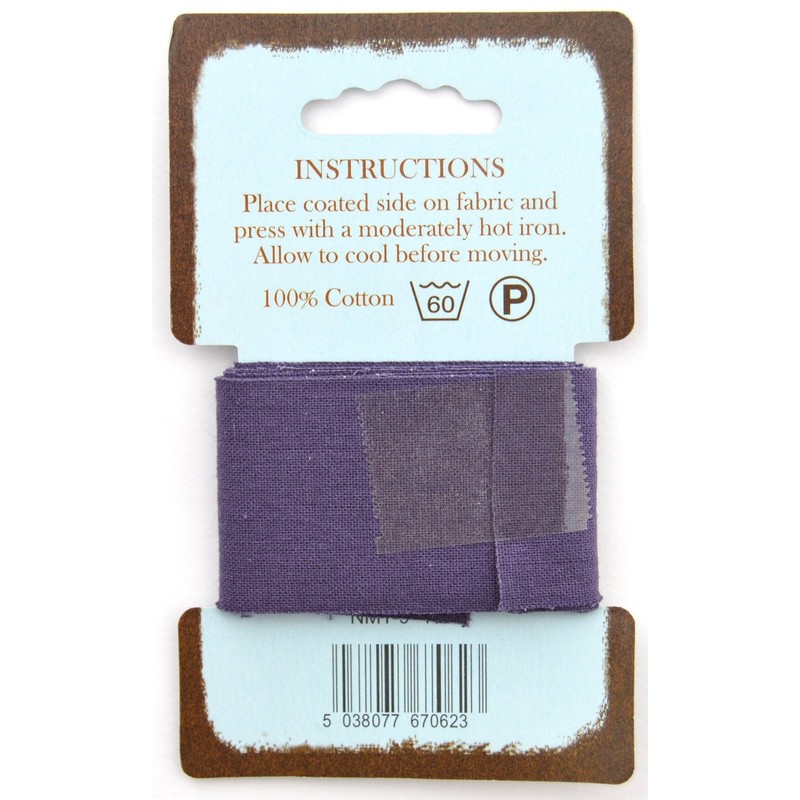 Nortexx Iron On Repair Tape-Navy, 100% Cotton, 14 x 8