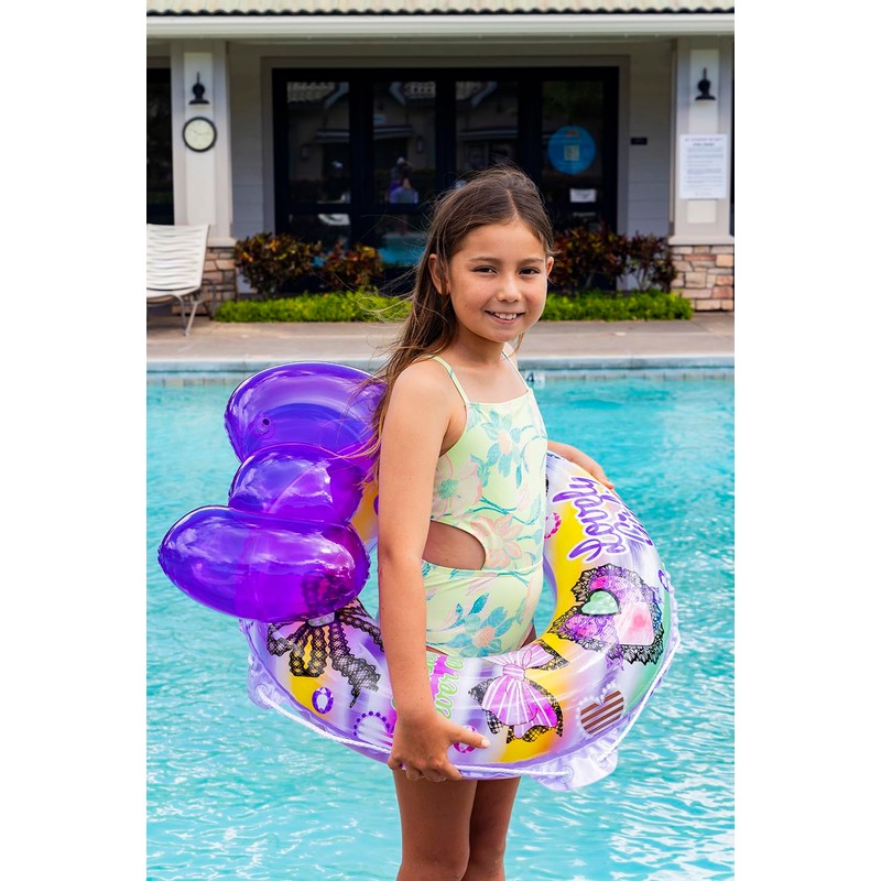 Igarashi RLC-70RV Float Ring, 27.6 inches (70 cm), Purple Lace