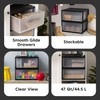 IRIS IRIS USA 47 Qt. Plastic Drawer Storage Organizer Stacking