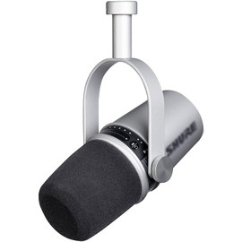 LEFXMOPHY MV7 Pop Filter，Mic Foam Cover Replacement for Shure MV7 USB Podcast Vocal Microphone Windscreen, Noise-cancellation Screen