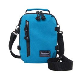 Rangeland Convertible Crossbody Belt Bag Fashion Trendy Cell-Phone and Wallet Pouch, Mini Handbag for Women Men Teens Travel, Water Blue