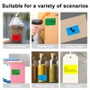 LENVII 40x30mm Inch Direct Thermal Label Sticker Rectangle Thermal Printer