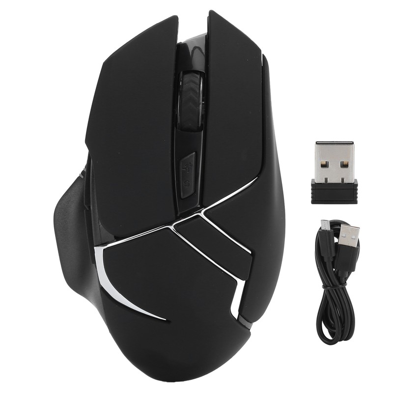 HXSJ Wireless Mouse 2.4G Rechargeable Gaming Backlit PC Laptop Desktop