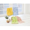 Kosugizen Jacquard Face Towels, Natural, 13.4 x 31.5 inches (34