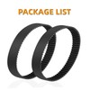 JEDELEOS Replacement Belts for Miele S7 Vacuum S7210 S7280 S7260