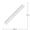 Camio Japan Love Glow 229939 Glitter Slim Ruler, 6.7 inches