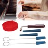 Piano Tuning Tool Temperament Strip Pin Wrench Mutes Musical Instrument