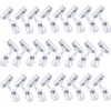 25 Pack Plastic Rotating Sign Holder Merchandise Sign Clip Display