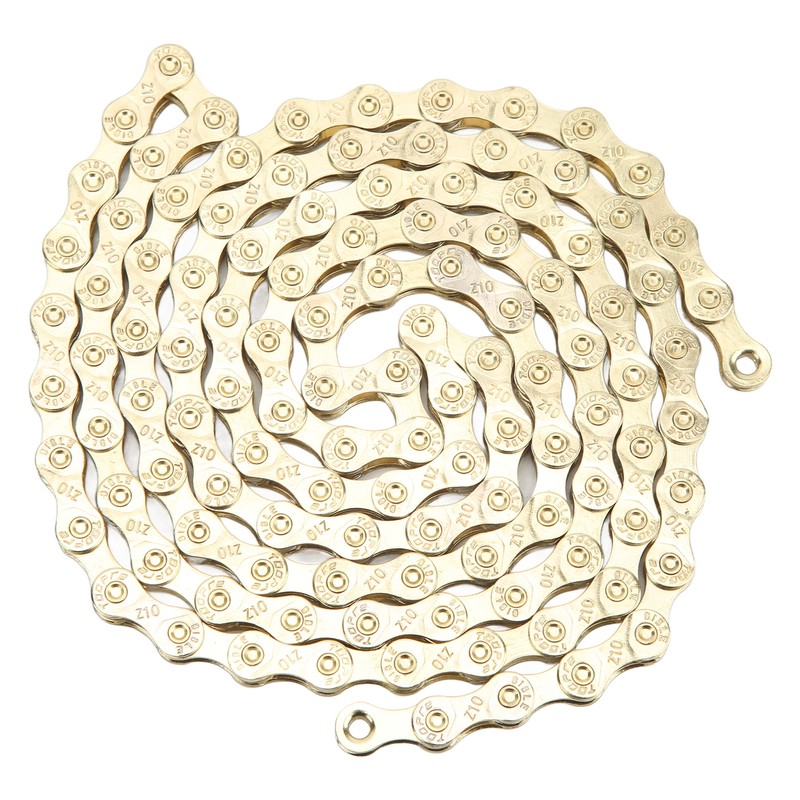 Bike Chain 116 Links 10 Speed Electroplating Rust Protection Mountain