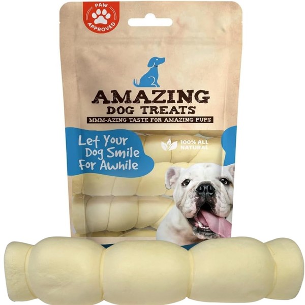 Amazing Dog Treats Amazing Dog Treats - Beef Cheek Rolls-(Mega