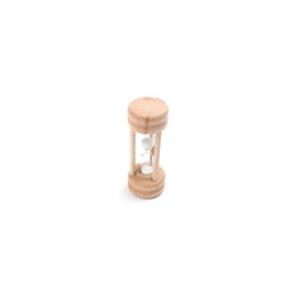 Fox Run Sand Timer, 1.75 x 1.75 x 4.25 inches, Brown