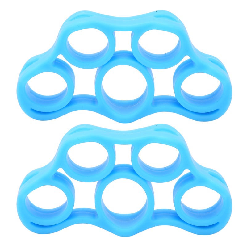 2pcs Silicone Finger Exerciser Improve Finger Dexterity High Flexibility Hand