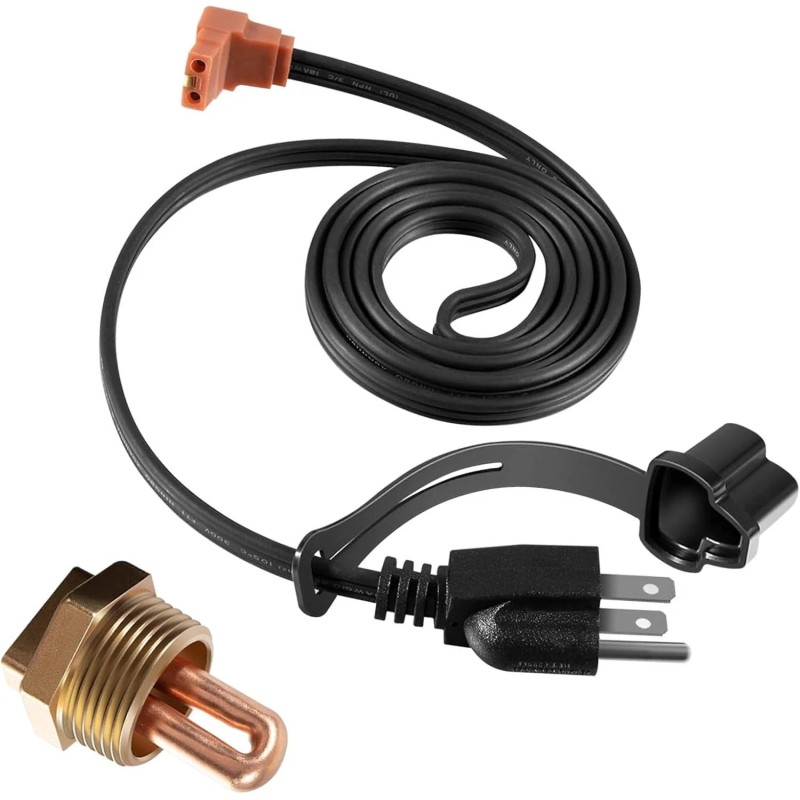 For Zerostart/Temro 1" NPT 400W Block Heater Immersion for Engine