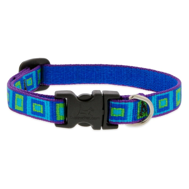 LupinePet Originals 1/2" Sea Glass 6-9" Adjustable Collar for Extra