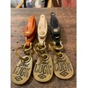 Tsutael Navajo Sunshine Vintage Genuine Leather Key Chain/Brass American Casual