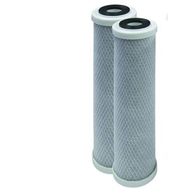 CFS – 2 Pack Carbon Block Filter Water Filter Cartridges Compatible with FlowPur/Watts WCBCS-975RV Models – Remove Bad Taste and Odor – Whole House Replacement Filter Cartridge – White