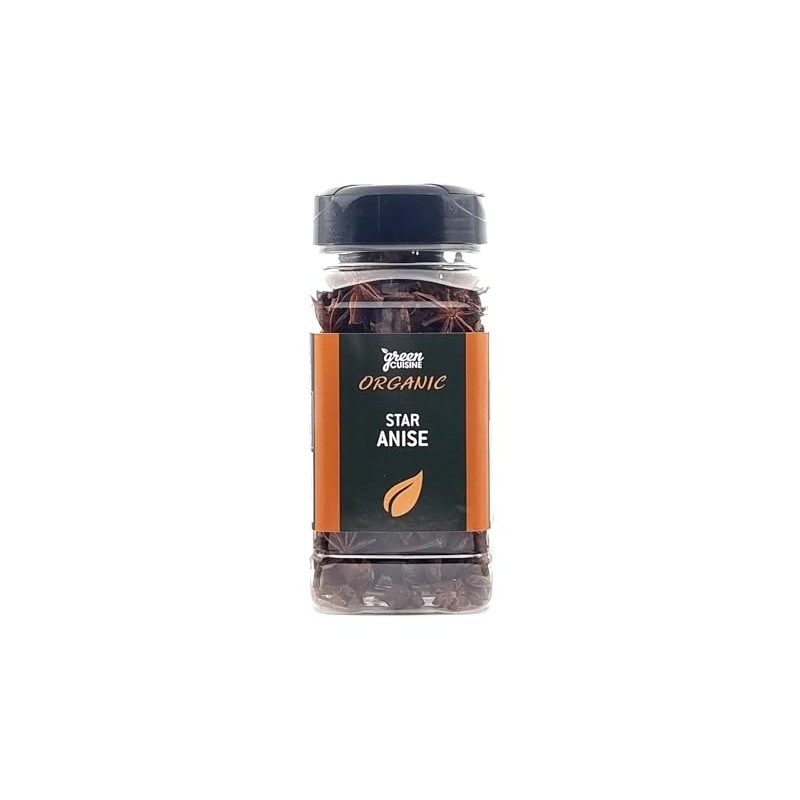 Organic Star Anise | 180g | Certified Organic Whole Star