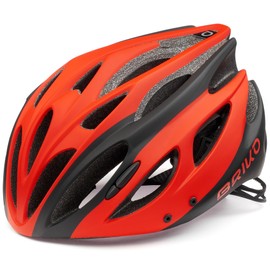 Briko Kiso Unisex Adult Helmet, Shiny Black, Medium