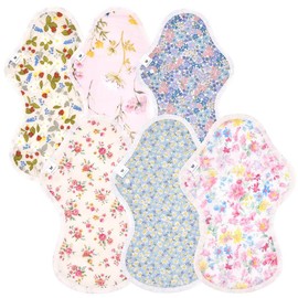 Water Absorption Napkin Remove Urine Pads Set of 6 Urine Leaking A Little You're to be Large 3 Pieces + LL size 3 Pieces | enyuansu Unbleached Dyed Organic Cotton Use