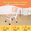 FUNLIO Adjustable Kids Chair (2pcs), 3 Level Height Adjustable Toddler