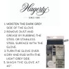 Hagerty Microfiber Gloves Stainless Steel Kitchen Cleaning Kit - Pack