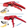 Mesoga 4.6-10 Foot Extendable Tree Pruner, Cut and Hold Pruning