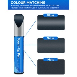 Starry Night Gloss(#0B1466) Bike Touch Up Paint Compatible with Giant Exact Match Bike Paint for Scratched or Chipped Bike Frames
