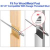 CKE 100 Pack Cable Railing Kit - Hand Swage Threaded
